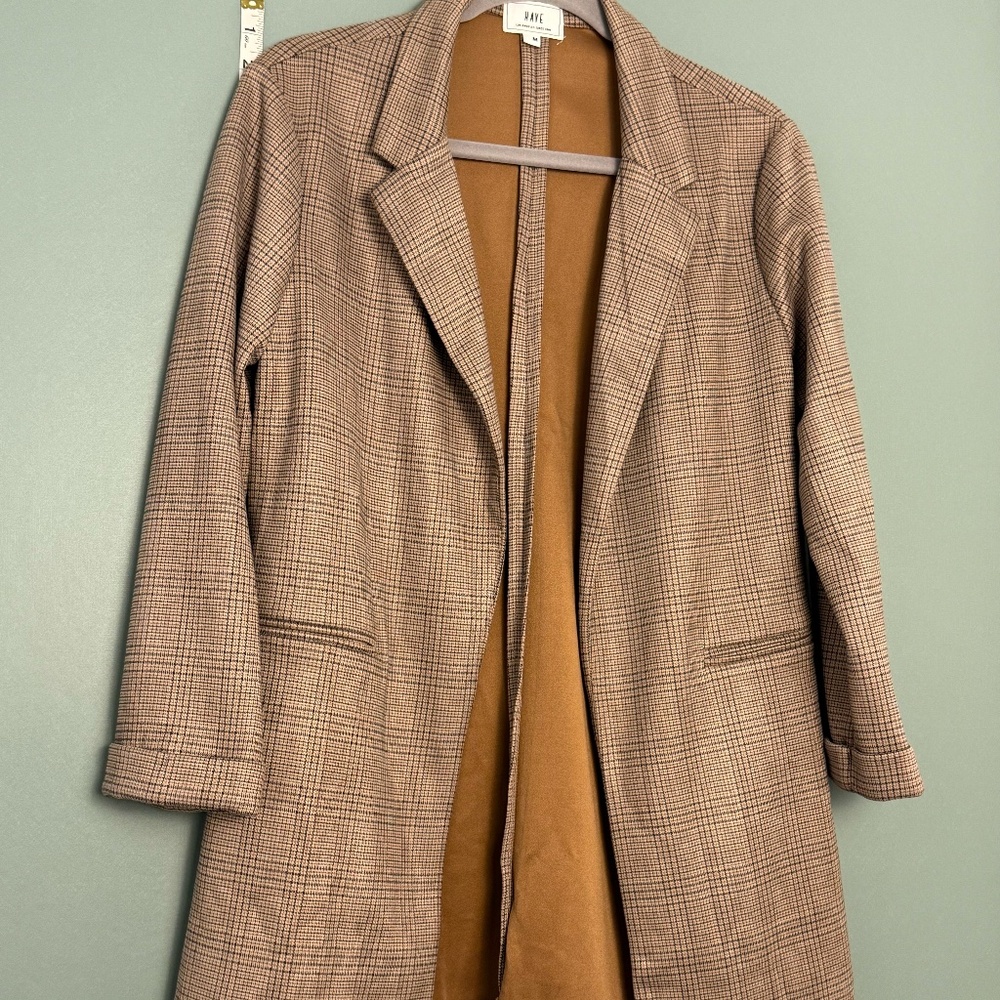 HAVE plaid Blazer